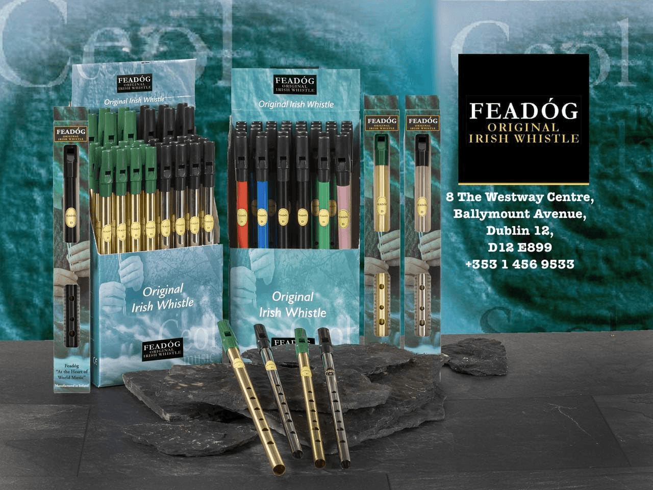 Feadóg Original Irish Tin whistle