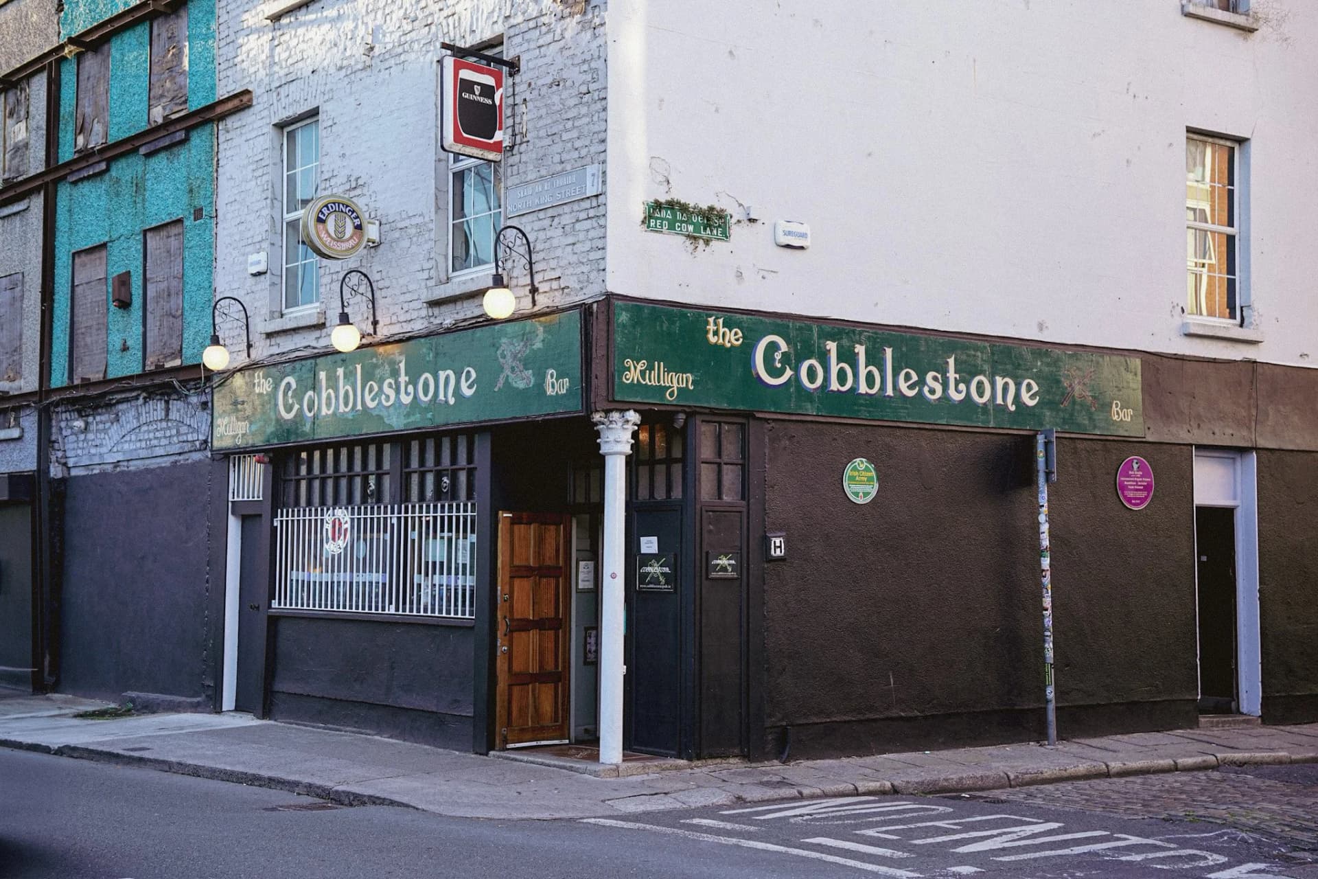 The Cobblestone Pub in Dublin