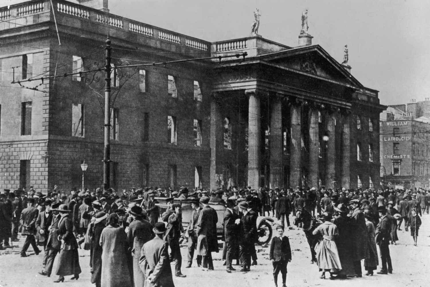 GPO, General Post Office, Dublin - 1916 Easter Rising